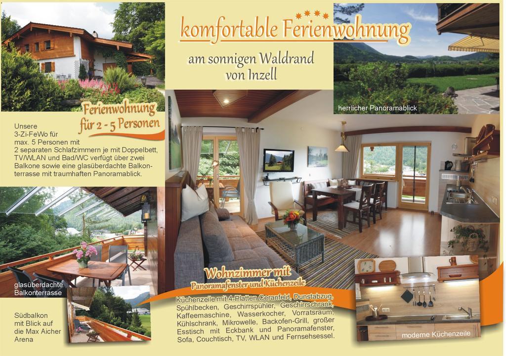 Ferienwohnung Am Roemerweg Wald Inzell Exterior photo